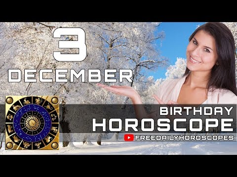 december-3---birthday-horoscope-personality
