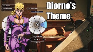 Cloud plays Giorno's Theme - FF7 Rebirth