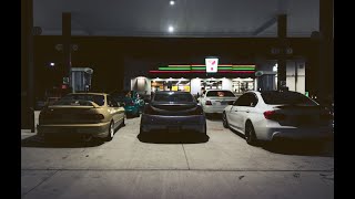 Friday night vlog with the boys (340i, e46 M3, G37, Q45t, Integra)