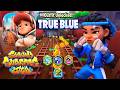 Subway Surfers City - Gameplay Walkthrough Part 24 - Noon True Blue Unlocked! iOS, Android