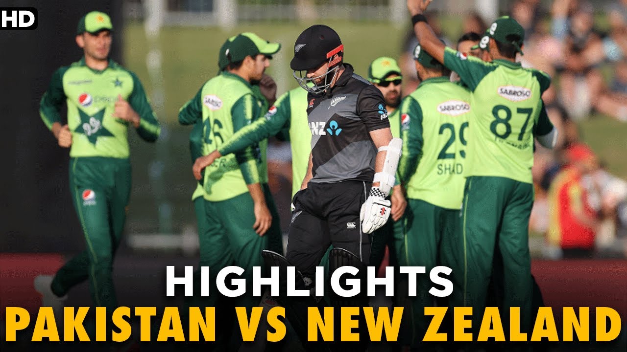 Highlights | Pakistan Vs New Zealand | 2nd T20I | PCB | MA2T - YouTube