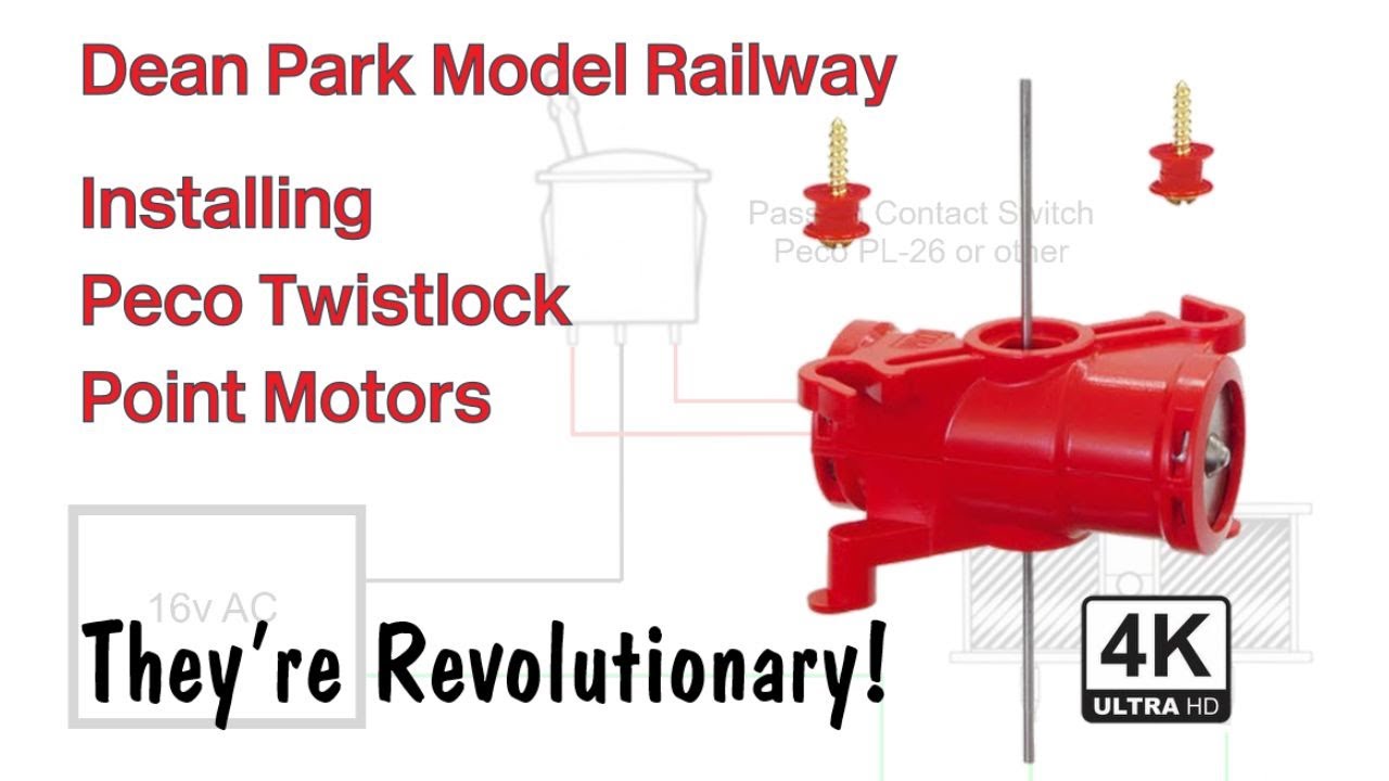 Installing & Wiring Peco Twistlock Point Motors - it is SO EASY!