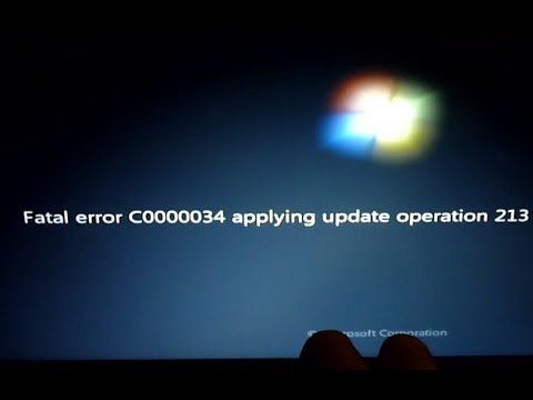 How To Fix Fatal Error Code C0000034 On Windows 10,7,8? Step By Step Guide