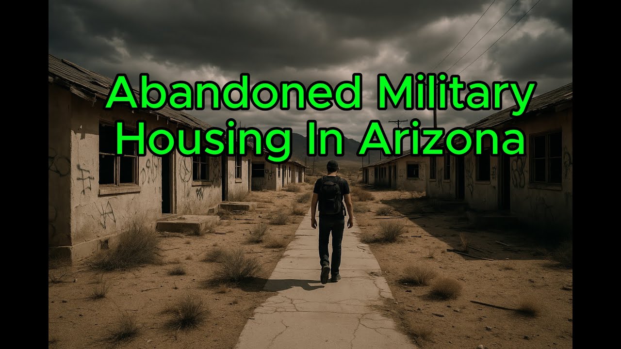 Exploring Abandoned Military Housing In Arizona 