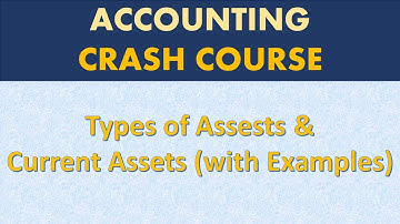 Asset Types and Current Assets - Accounting Course – Part 6