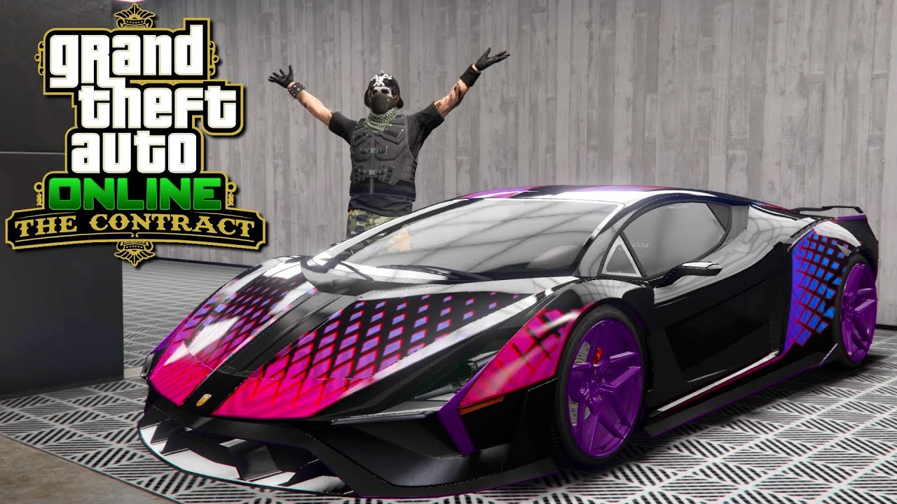 LA LAMBORGHINI SIAN DANS GTA 5 ONLINE CUSTOMISATION + PRIX DLC THE CONTRACT !! 1.57 