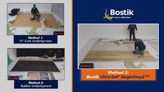 TRC - Bostik Ultra-Set® SingleStep2™ Hardwood Floor Adhesive vs. Other Sound Reduction Barriers screenshot 2