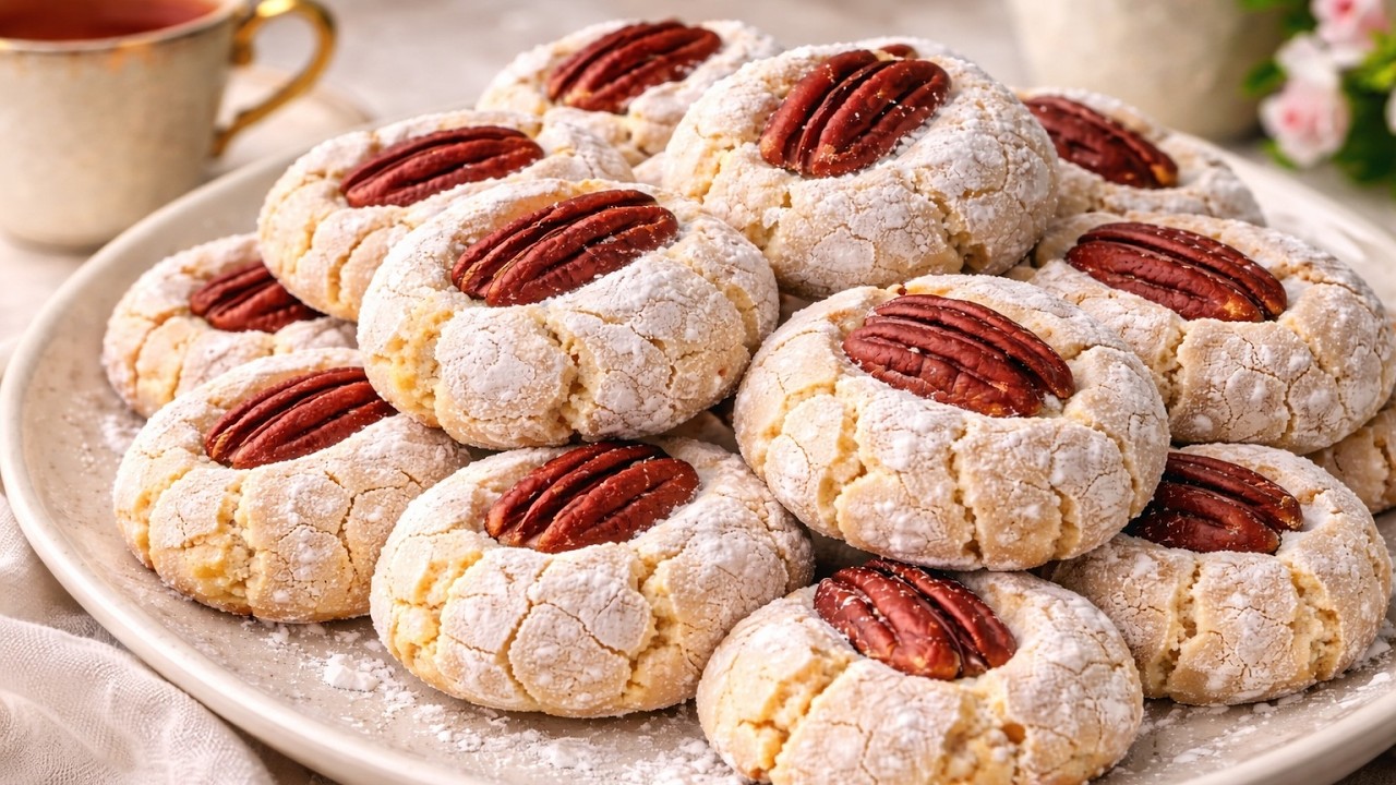 Warning: These Gluten-Free Almond Pecan Cookies Won’t Last 5 Minutes