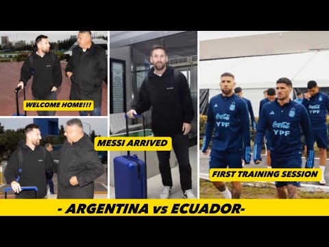 Lionel Messi has arrived Buenos Aires 