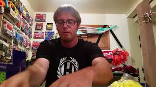Nerf Dart Review:  Little Valentine Zombiestrike elite darts and Rival rounds