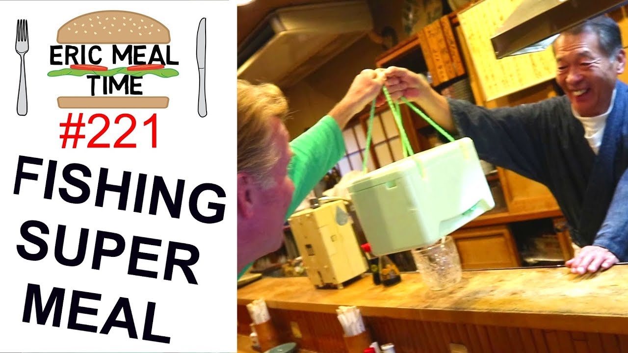 Fishing Tour & Mega Sardine Catch in Ibaraki, Japan Eric Meal Time