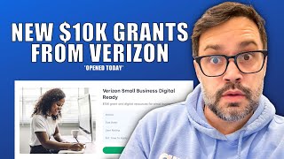 New $10k Grants from Verizon Just Opened