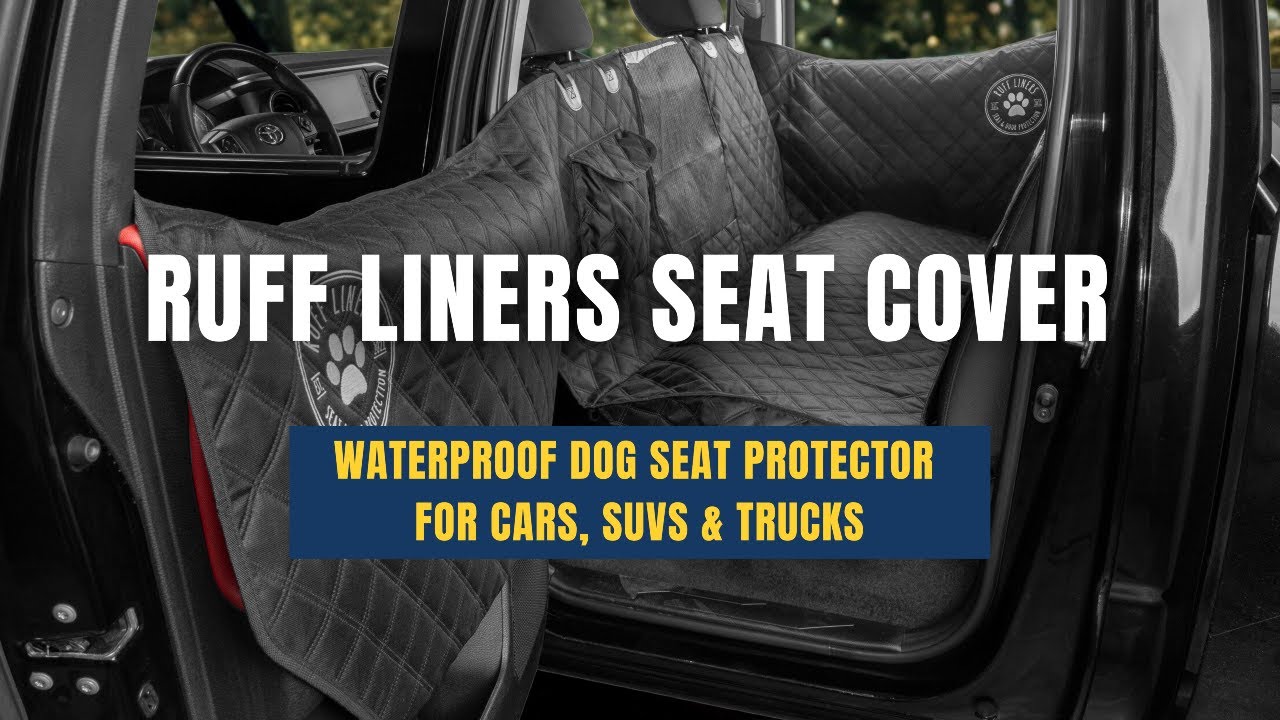 Ruff Liners Seat Cover | Waterproof Dog Seat Protector for Cars, SUVs & Trucks