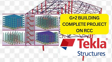 Tekla Structures - RCC Project ( G+2 Building ) | Civil Engineering | BK Engineering