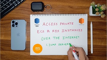 Access Private EC2 & RDS Instances Over The Internet Via Jump Server
