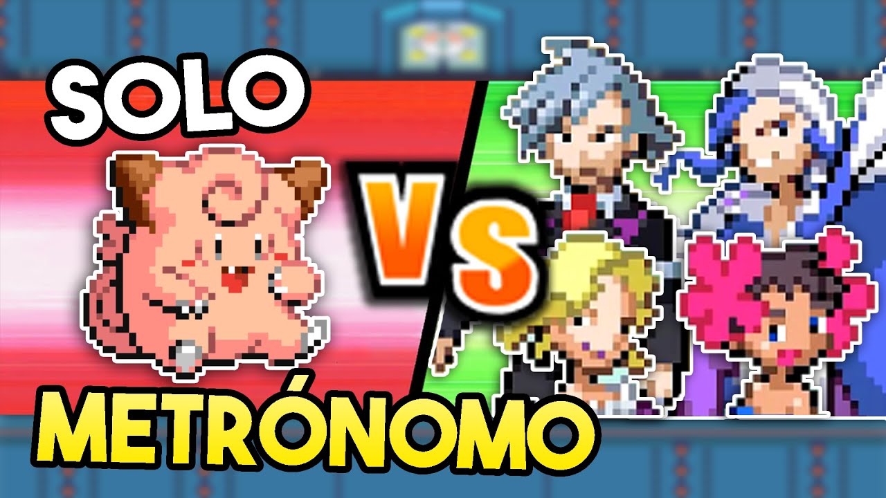 ¿Puedo Pasarme LA LIGA POKÉMON SOLO con METRÓNOMO?