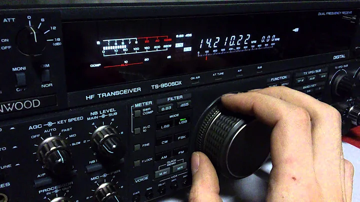 CQ WPX SSB 2016 - 20 meter band tuning