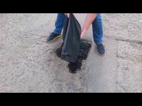 Vídeo: Com arreglar una escletxa en una calçada asfaltada?