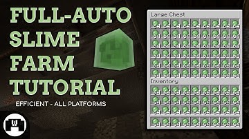 Slime Farm Tutorial 1.12 | ALL versions, FULL AUTO, EFFICIENT, EASY