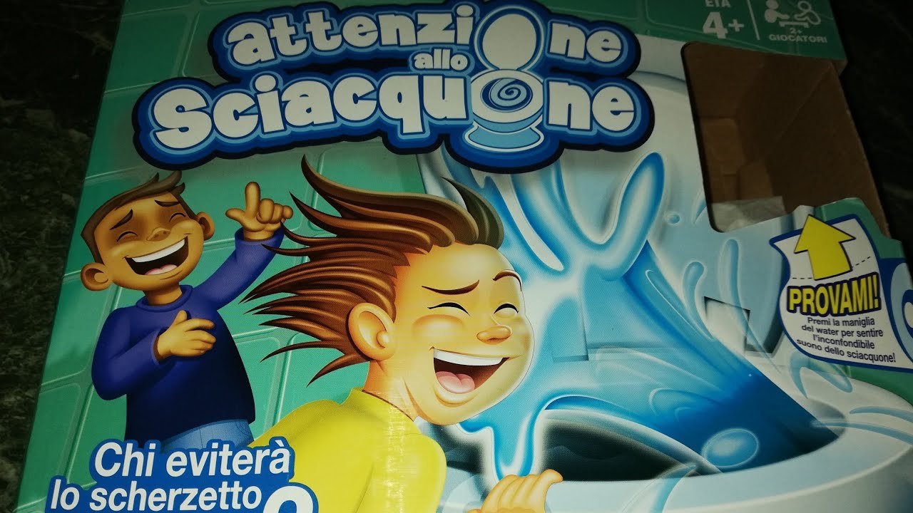 Gioco attenzione allo sciacquone | Ingrosso giochi e gi
