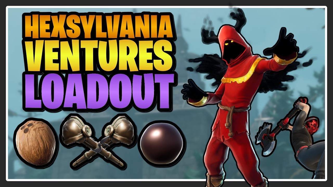 Cloaked Shadow Hexsylvania VENTURES LOADOUT - Fortnite Save the World