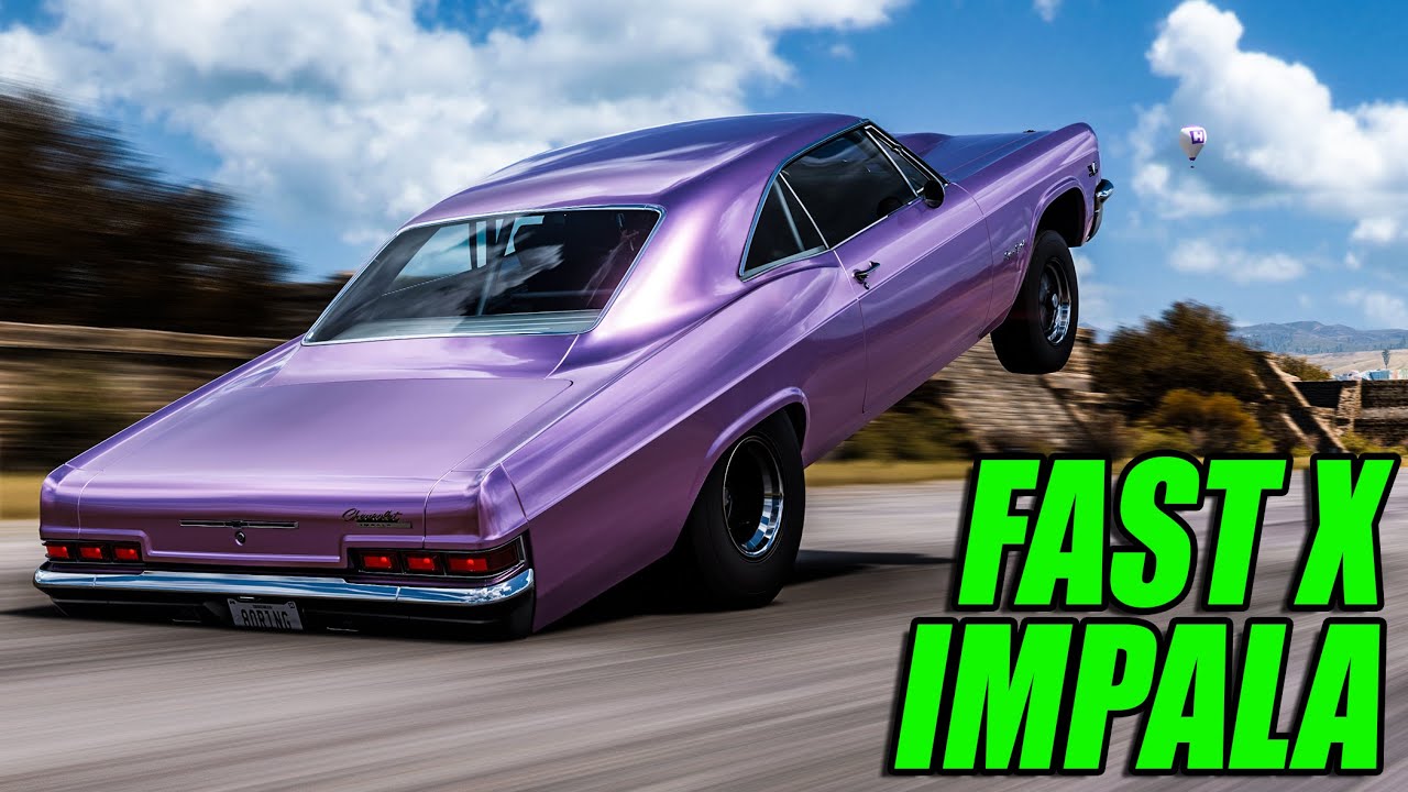 NEW 1900 HORSEPOWER FAST X IMPALA IN FORZA HORIZON 5 - YouTube
