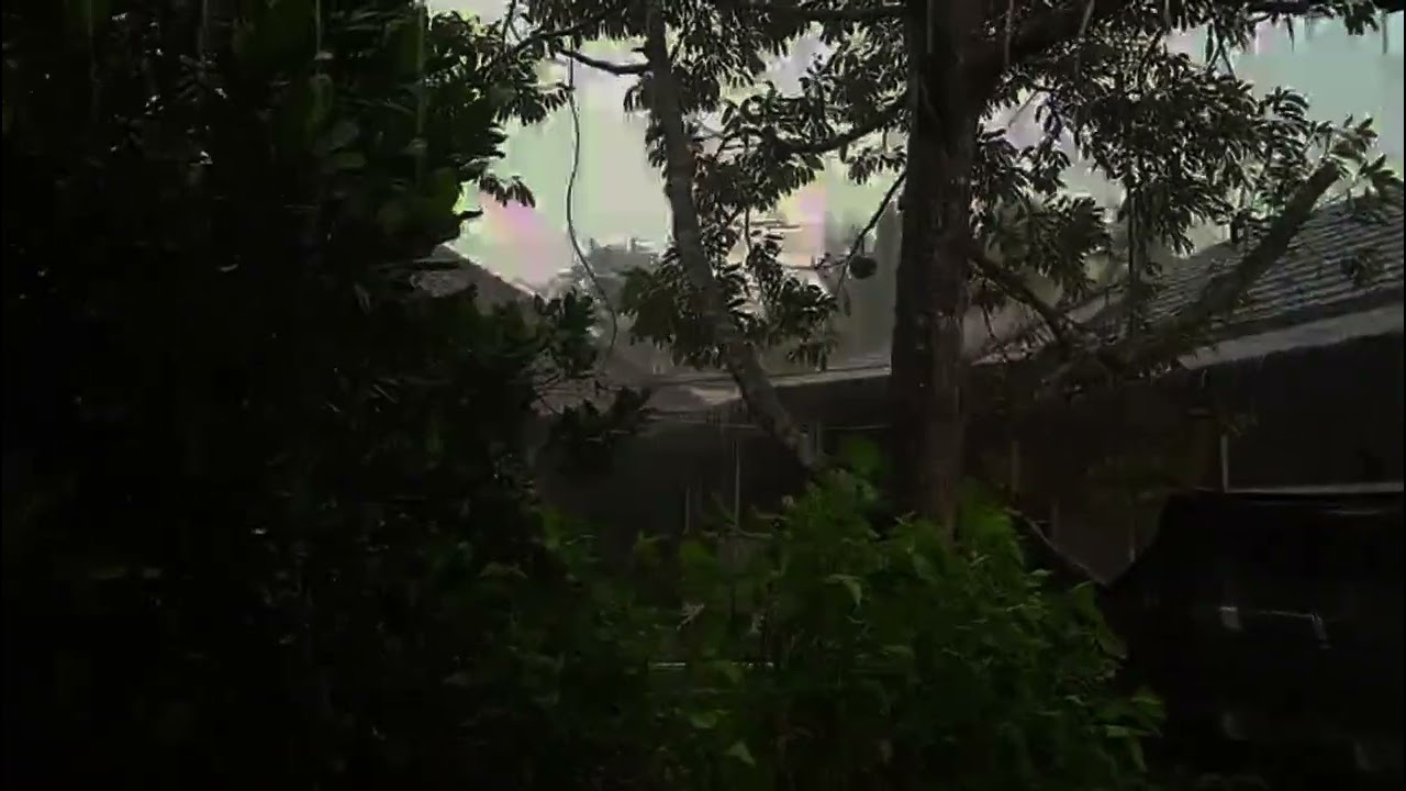 TERJADI DAN TERJADI LAGI BADAI ANGIN DASYAT 😱😱⛈️