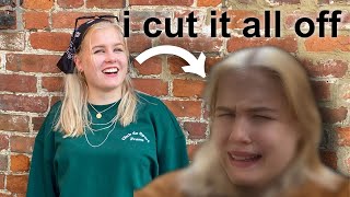I CUT IT ALL OFF!!!