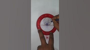 Spirograph art #art #spirograph #spirographart  #diy #decoration