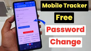 How to change password in mobile tracker free app | Mobile Tracker Parental Control password change