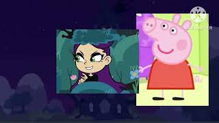 Malice And Peppa Pig Watches Little Toonigrounded