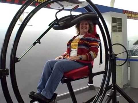 Cosmosphere Multi Axis Trainer: Be a Human Gyroscope