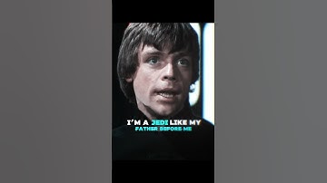 I’m a Jedi like my father before me- Luke and anakin Skywalker daylight edit
