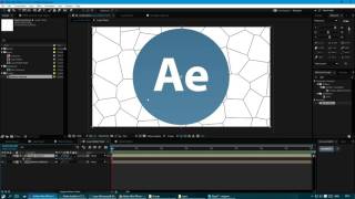 картинка: Разбиваем лого в AE с помощью Element 3D