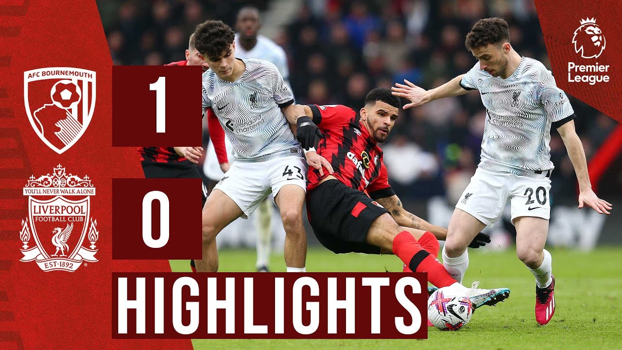 HIGHLIGHTS Bournemouth 1-0 Liverpool Billing goal the difference