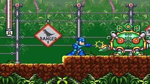 CGRundertow MEGA MAN 7 for Super Nintendo Video Game Review