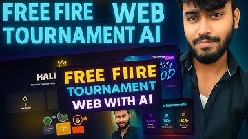 Create a Free Fire Tournament Website with AI in Just 5 Minutes! Complete Step-by-Step Guide