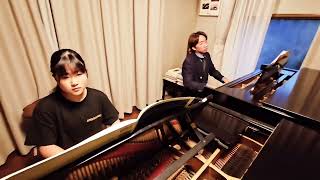 モーツァルト:2台のピアノのためのソナタ ニ長調 第1楽章 Mozart