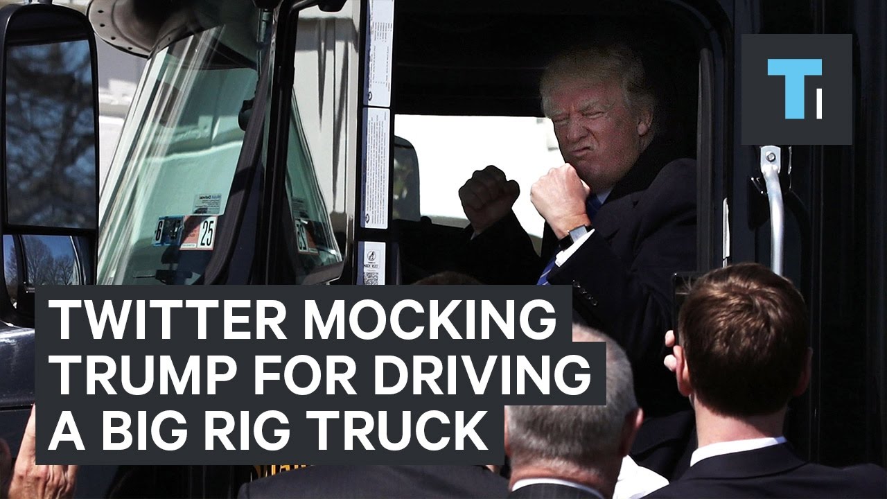 insider trading in india Twitter Is Mocking Trump For Pretending To Drive A Big Truck