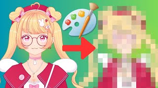 how to make a vtuber model using paint in 2 hours