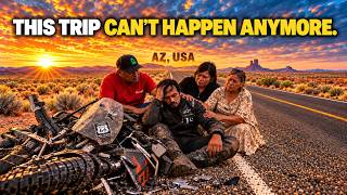 I Crashed My Motorcycle in Arizona | Day 14 | Solo Motorcycle Travel Across America