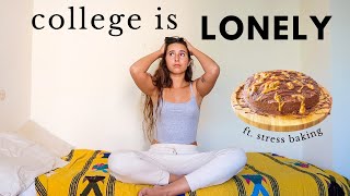 my first week in college at UC Berkeley (feeling lonely & lots of cooking)