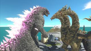 Epic Battle: Evolved Godzilla vs Keizer Ghidorah (Monster X Evolution) [ARBS]