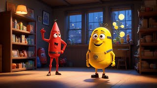 Eight Colorful Crayons Draw The Sky Creative Drawing Song For Kids Color Counting Rhyme