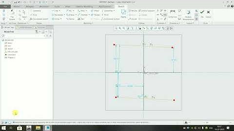 How to parallel, equal, divided, symmetric a line in CREO