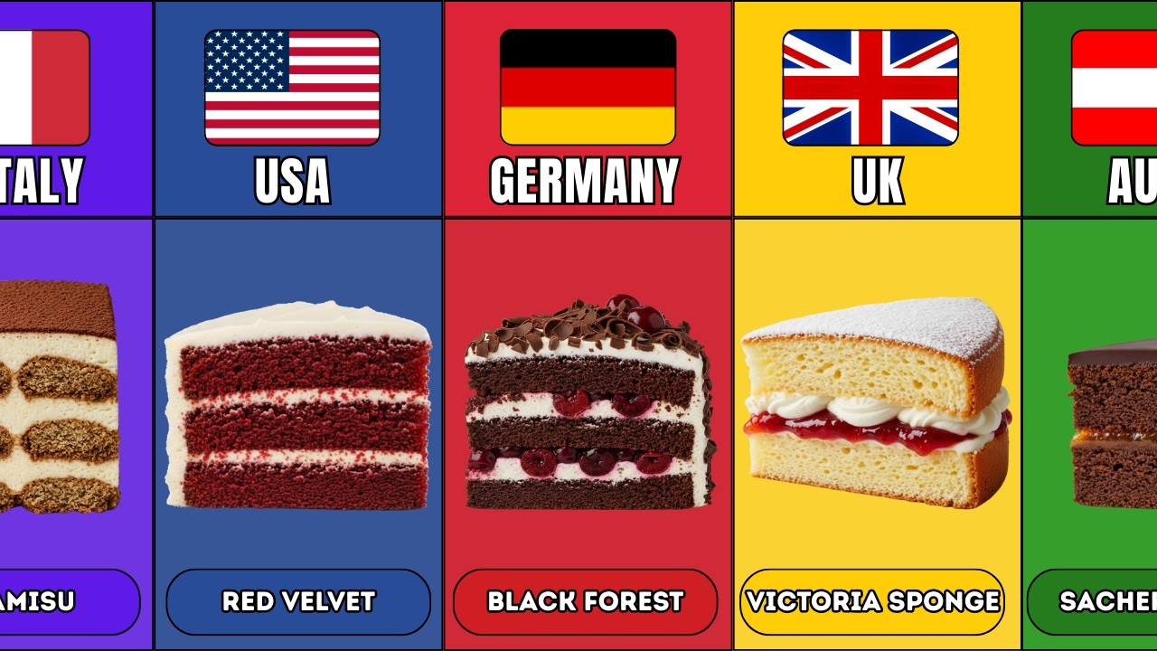 Торты из разных стран