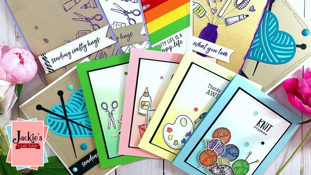 10 Cards, 1 Kit | Hero Arts May Card Kit 2019 - YouTube