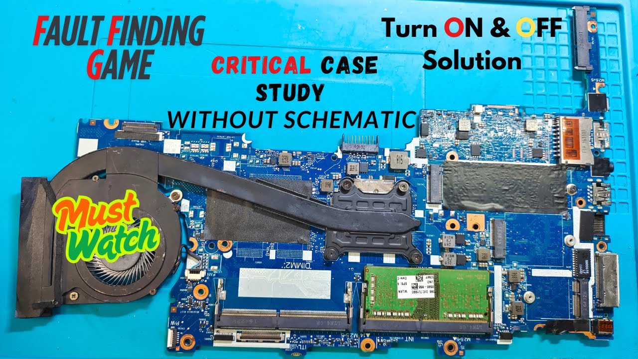 HP EliteBook 840 G3 Turning ON And OFF | 6050A2892401-MB-A04 | Critical Case | NO DISPLAY | #hp