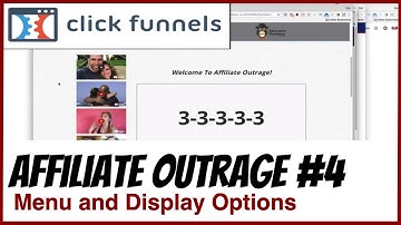 ClickFunnels Membership Site Options for Menus and Displaying Content - Affiliate Outrage #4