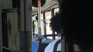 10/1/25. YWCA Chia Pet. Akron Metro Bus 32 outbound. 4:44 PM / #2132.
